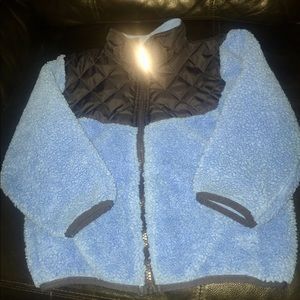 Blue Boys Fleece Zip Jacket